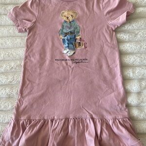 Ralph Lauren Pink Polo Bear Dress
